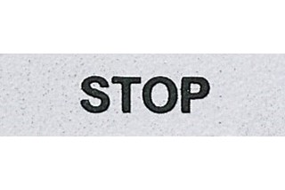 Aksesuar (STOP) Baskılı Etiket